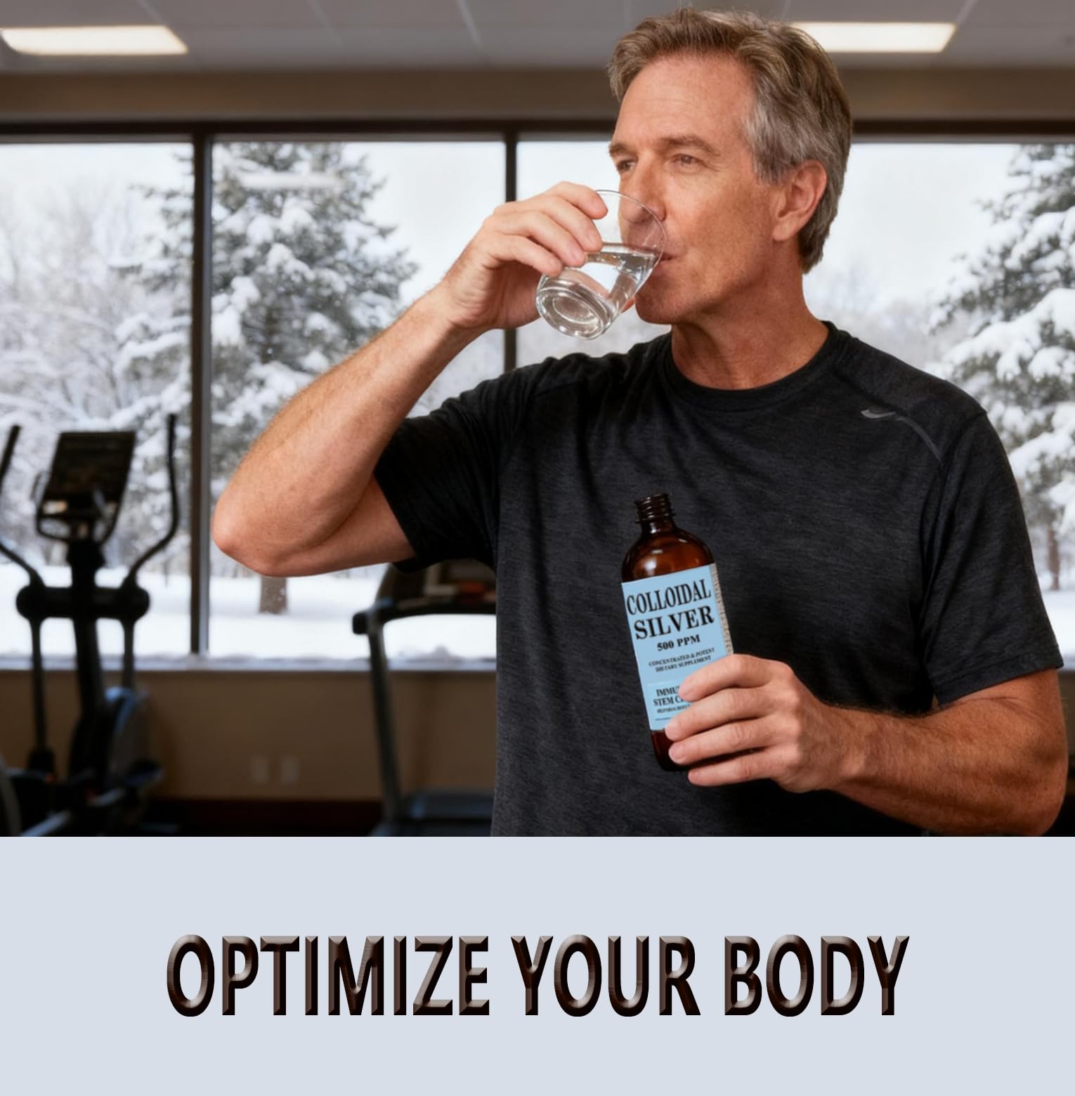 Optimum You face mist demonstrates refreshing skin care use.