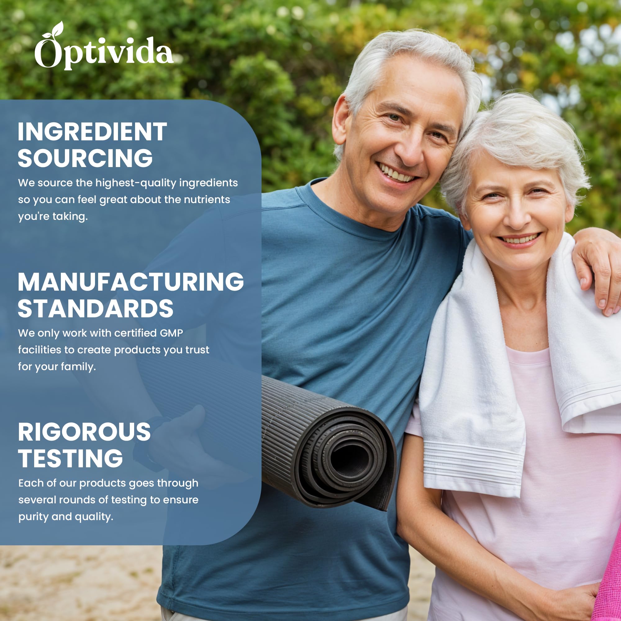 OPTIVIDA Sugr-2-Fibr ingredients close-up hinting at enzyme and fiber blend