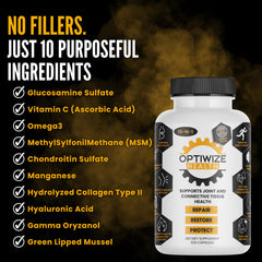 OptiWize flexibility mobility capsules aid daily activities and comfortable movement.