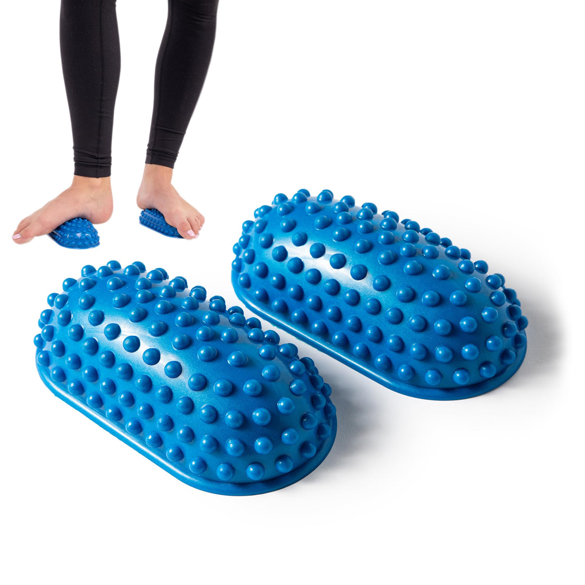 OPTP PRO-PODS textured surface provides deep muscle release and sensory stimulation.