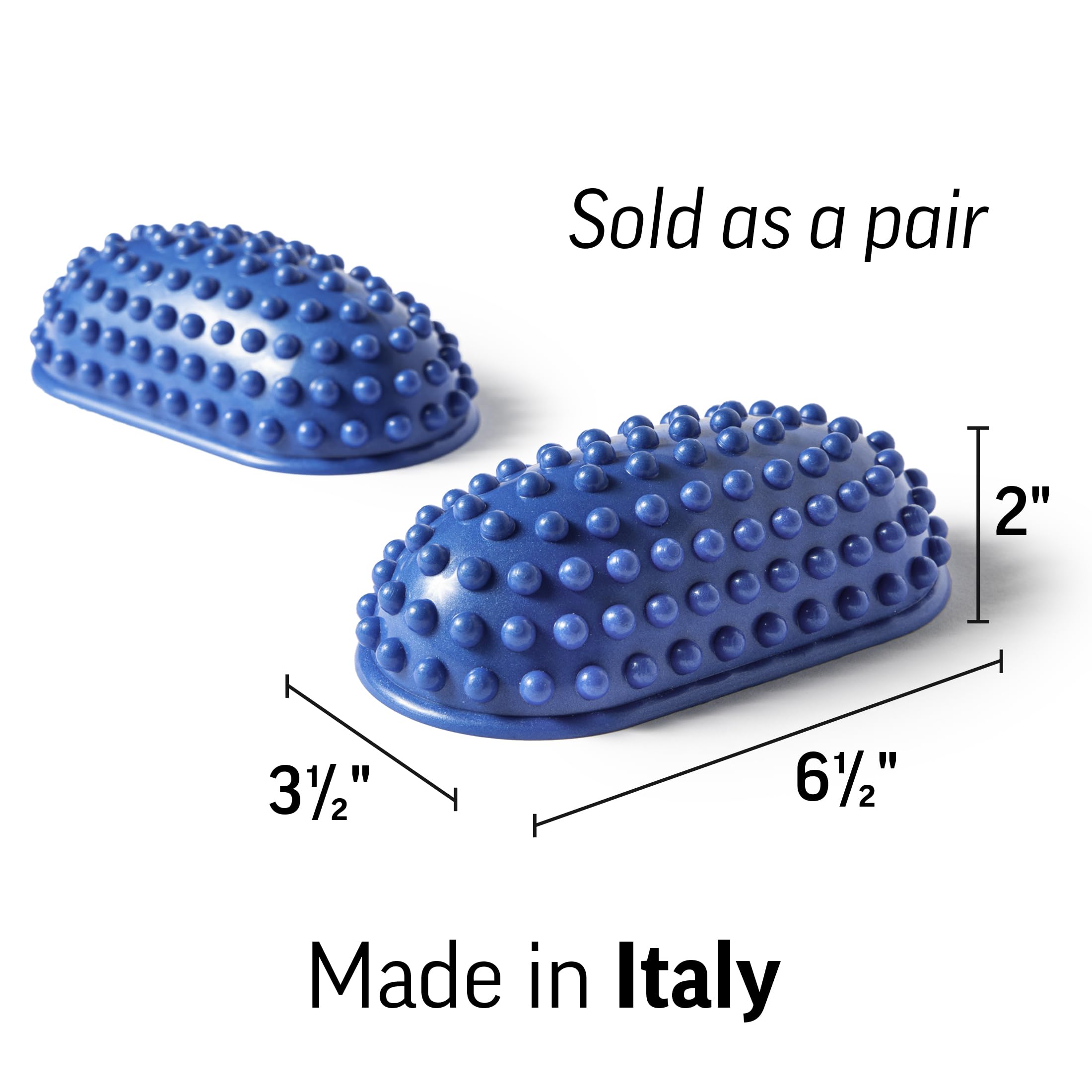 OPTP PRO-PODS foot massage on the texture targets plantar fascia relief.