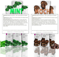 Opu Probiotics Mocha Instant-Dissolve on tongue for quick daily routine.