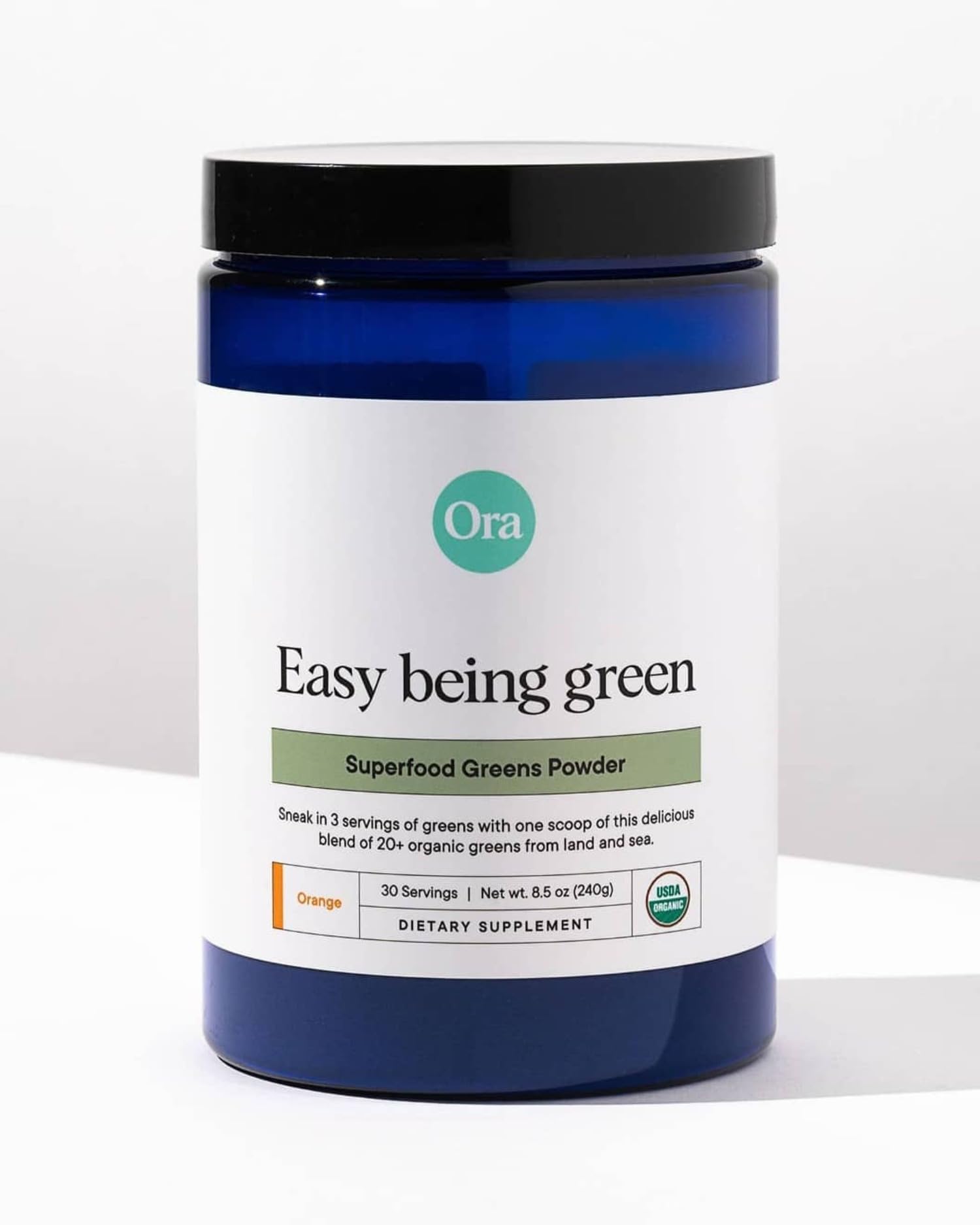 Daily greens boost ready to mix with water