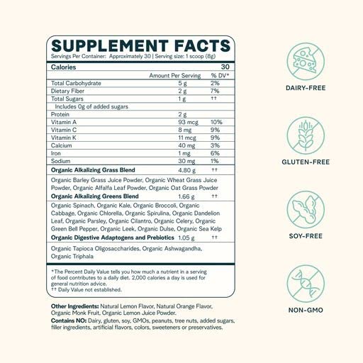 Packaging showing USDA Organic and Non-GMO labels