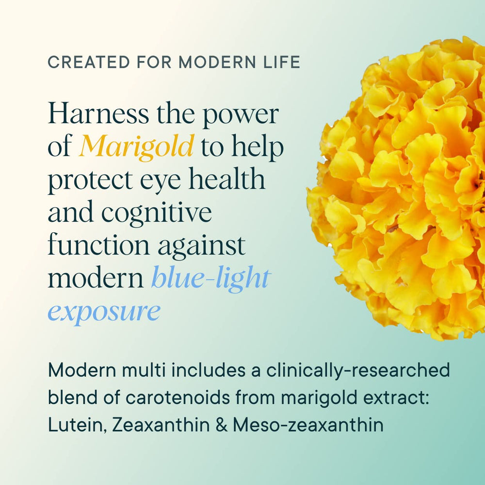 Ora Organic Modern Multi skin and hair closeup showing potential beauty benefits.