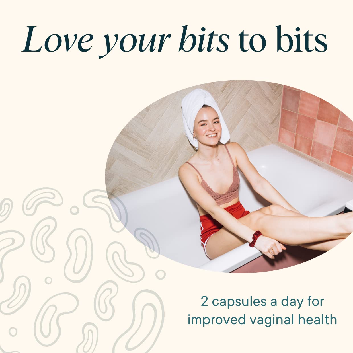 Ora Organic Probiotics for Women capsules close-up for daily wellness.