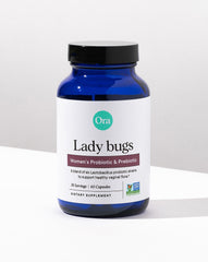 Ora Organic Probiotics Women bundle shown for daily use and balance.