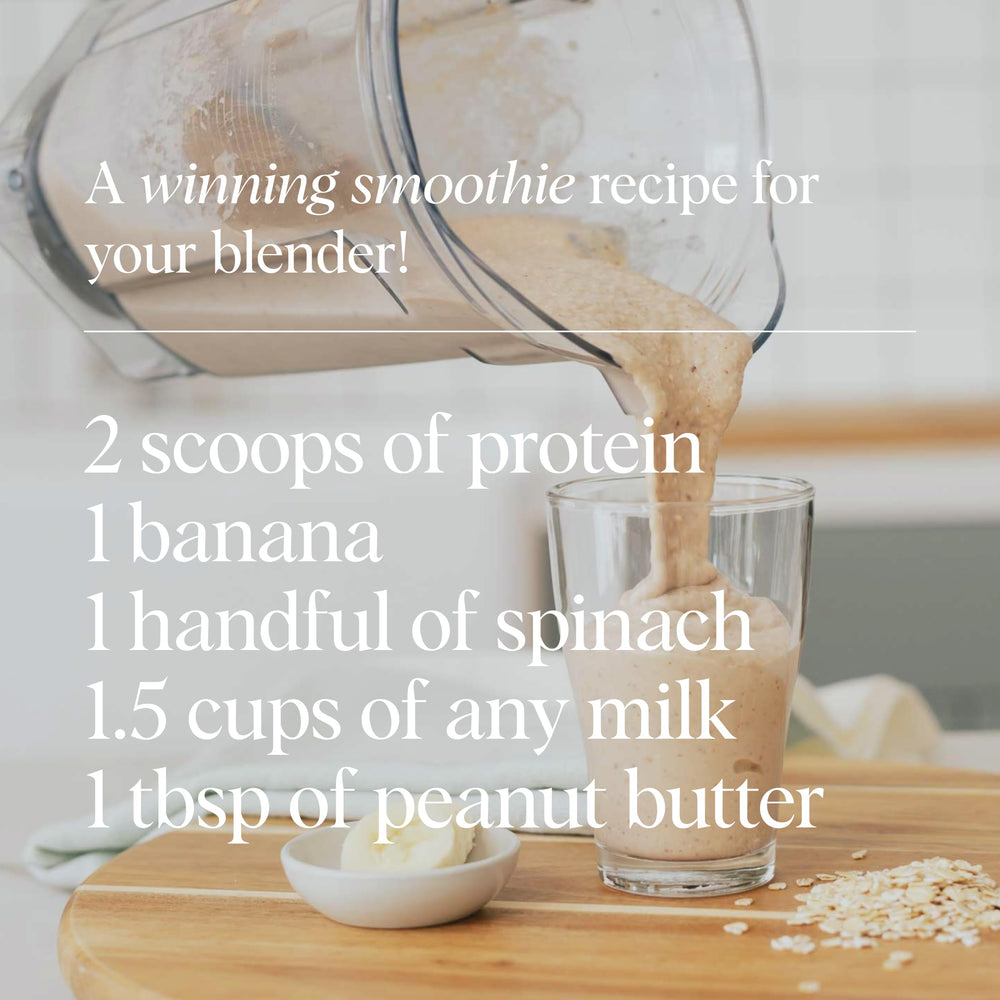 Ora Organic Vanilla Chai protein-mix blends well with smoothies