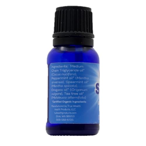 Ora-Shield tooth oil gum massage showing direct soothing care for sore gums.
