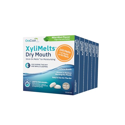 Oracoat XyliMelts disc adheres to teeth for lasting moisture