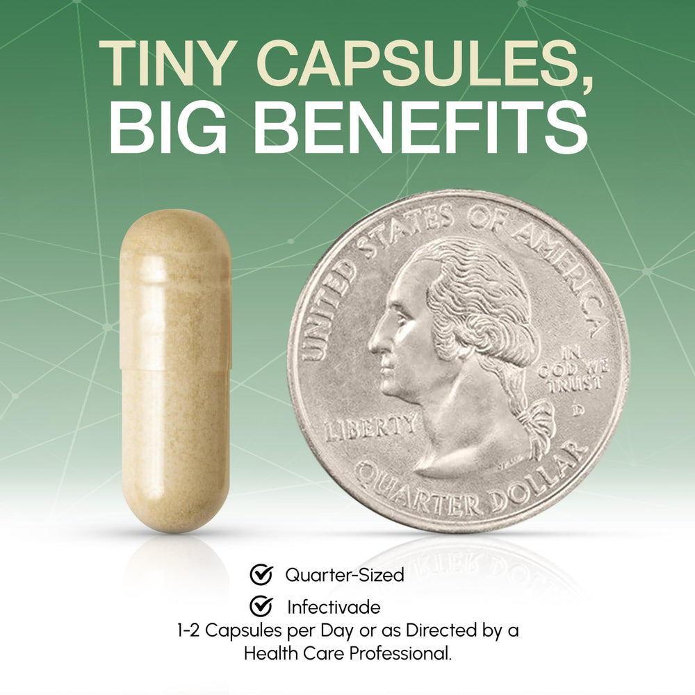 Oramune capsule collection illustrating an easy daily supplement routine.