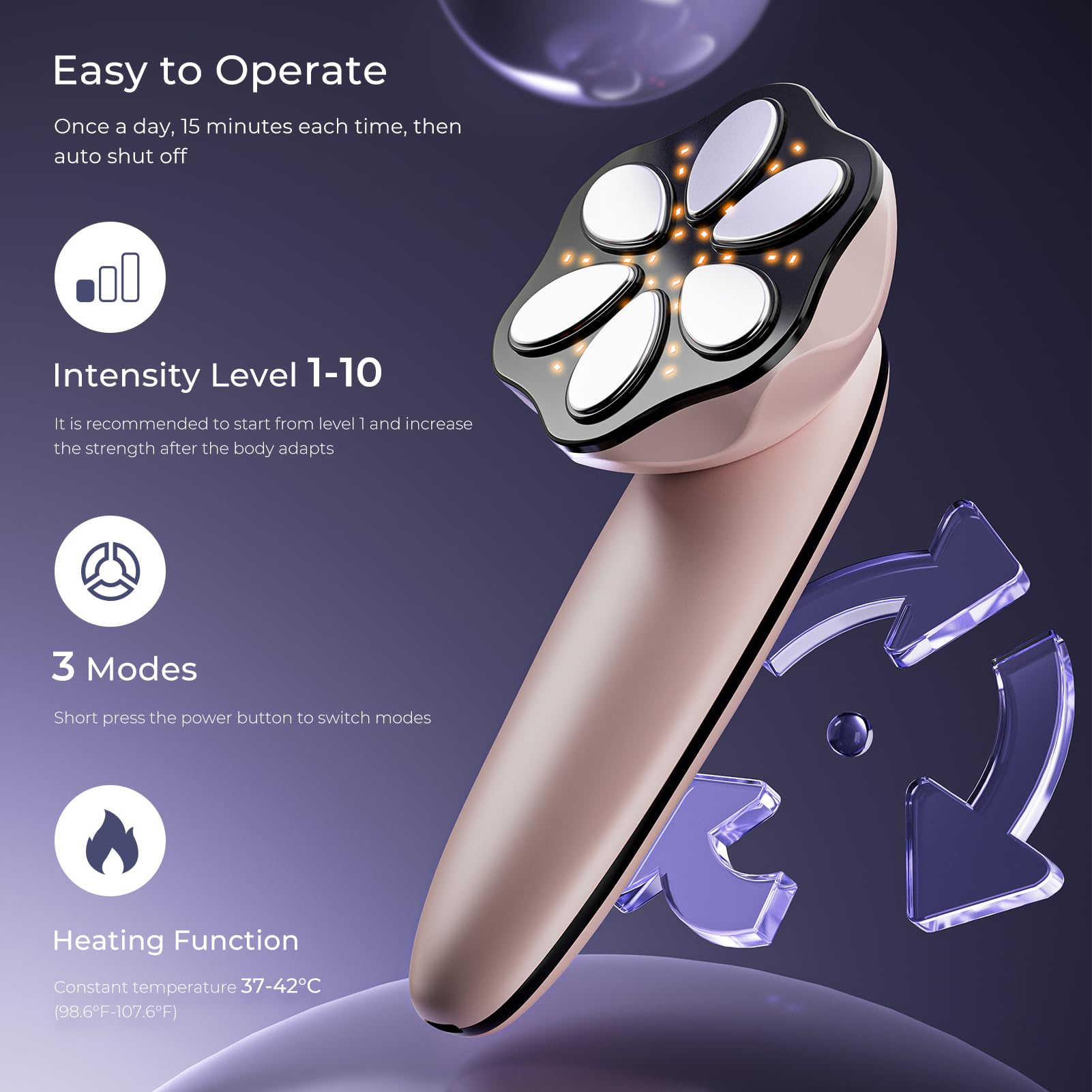 Oranmagic Pro Massager legs sculpting supports firmer skin and smoother texture.
