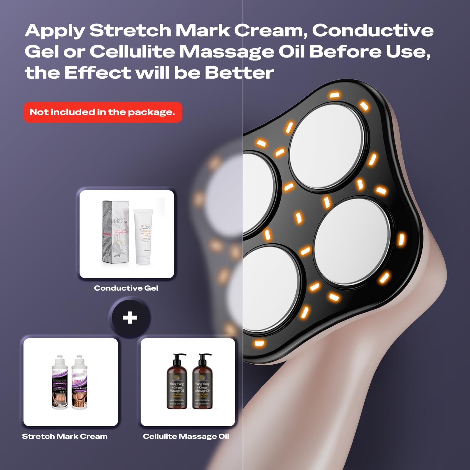 Oranmagic 4-in-1 massager portable and travel-friendly.