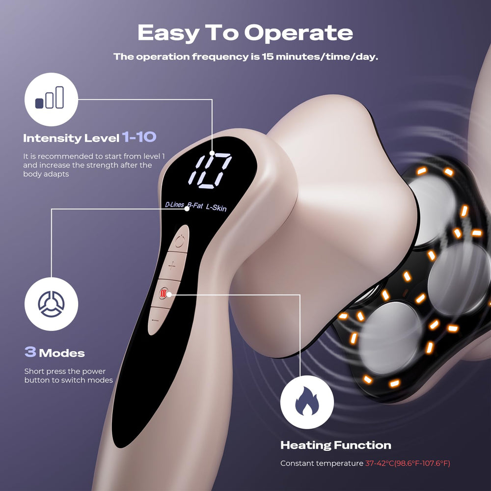 Oranmagic massager focuses on the waist to refine contour and elasticity.
