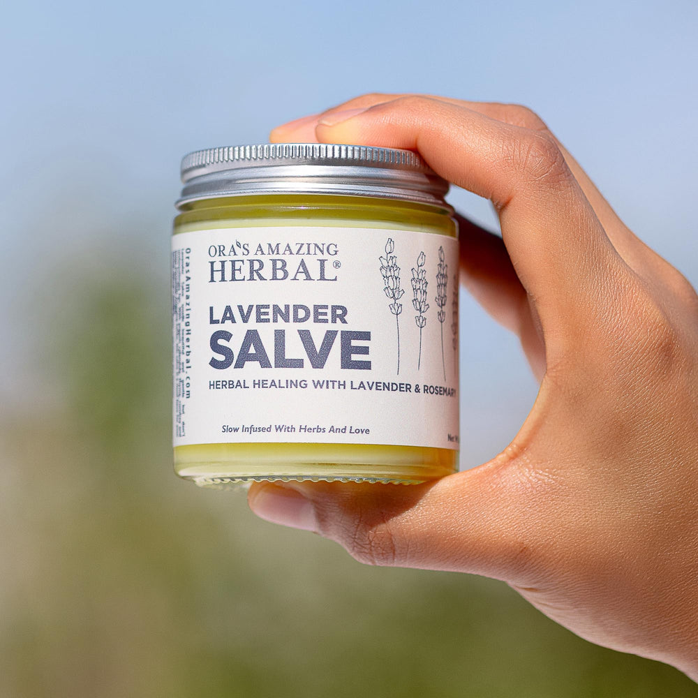 Ora's Amazing Herbal sleep balm used before bed for peaceful nights.