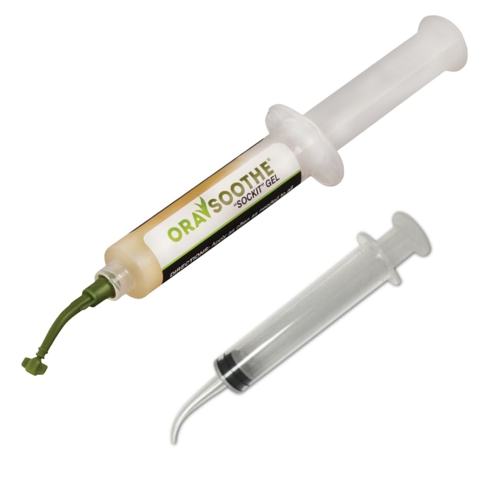 Orasoothe SOCKIT Gel safe for all ages and easy use