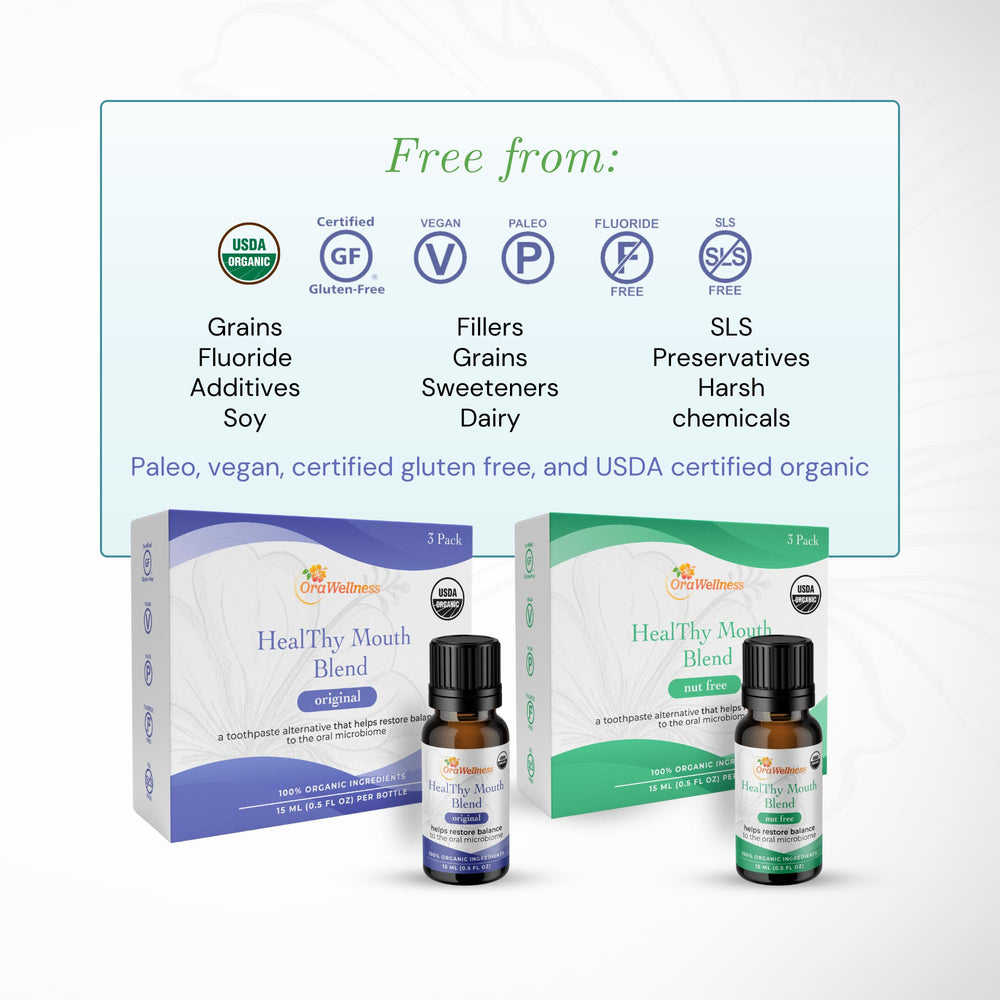 OraWellness kid-friendly oral care routine with natural oil