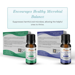 OraWellness Made in USA label on organic tooth oil