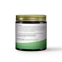Kaolin clay and baking soda blend in OraWellness Shine for polishing action.