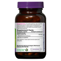 Oregon's Wild Harvest Eleuthero capsules pour shot showcases easy dosing for consistent use.
