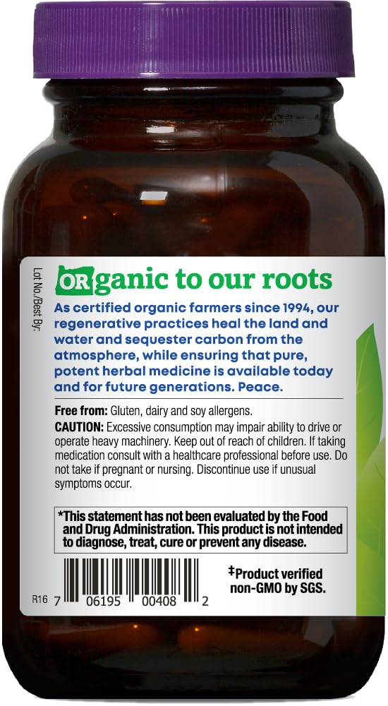 Oregon's Wild Harvest Muscle Relax vegan capsules highlight organic blends and plant-sourced capsules