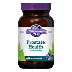 Oregon's Wild Harvest Prostate Health capsules bottle for daily support.