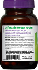 Oregon's Wild Harvest organic rose hips on packaging for vitamin C and natural balance.