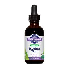 Oregon's Wild Harvest St. John's Wort extract bottle, alcohol-free glycerite for gentle daily use