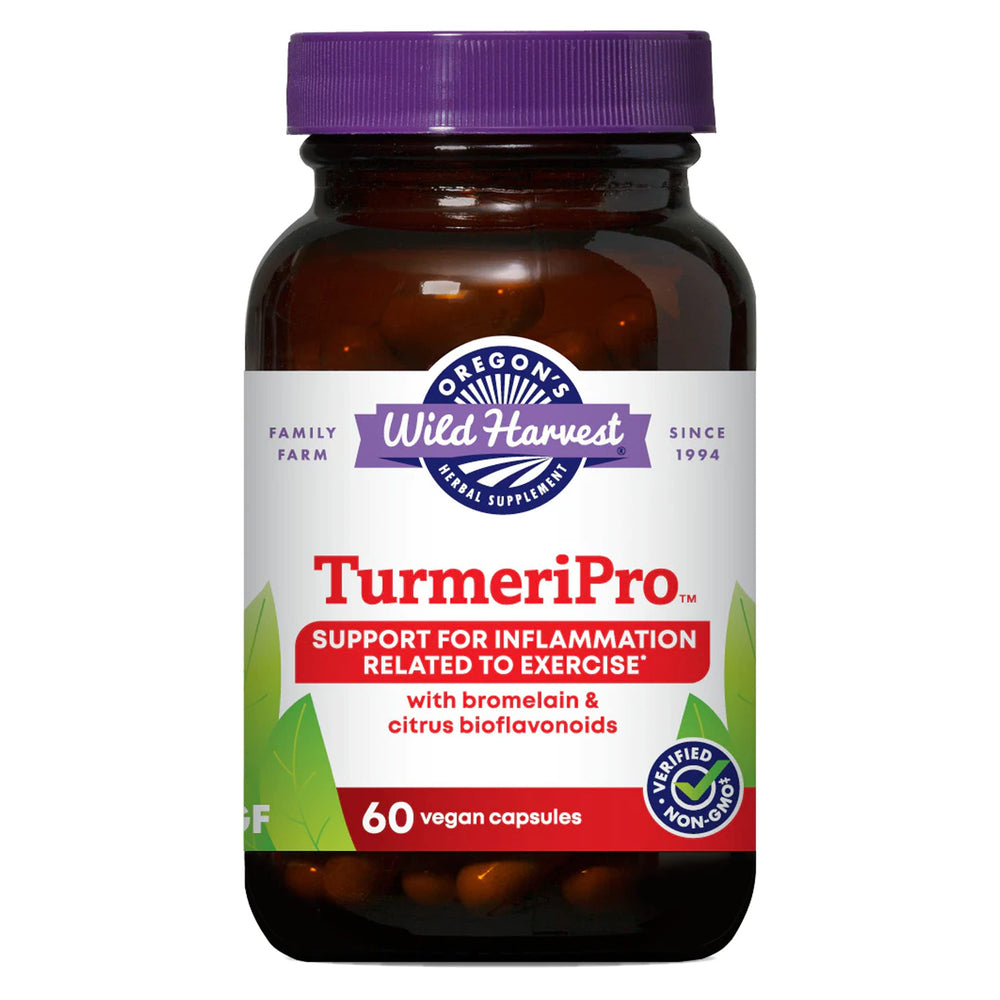 TurmeriPro bottle from Oregon's Wild Harvest for everyday active use.
