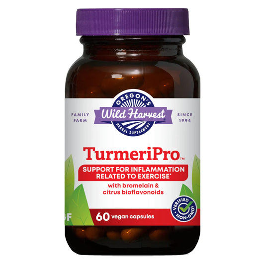 TurmeriPro bottle from Oregon's Wild Harvest for everyday active use.