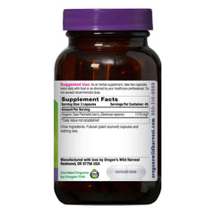 Oregon's Wild Harvest vegetarian capsules close-up for plant-based daily use
