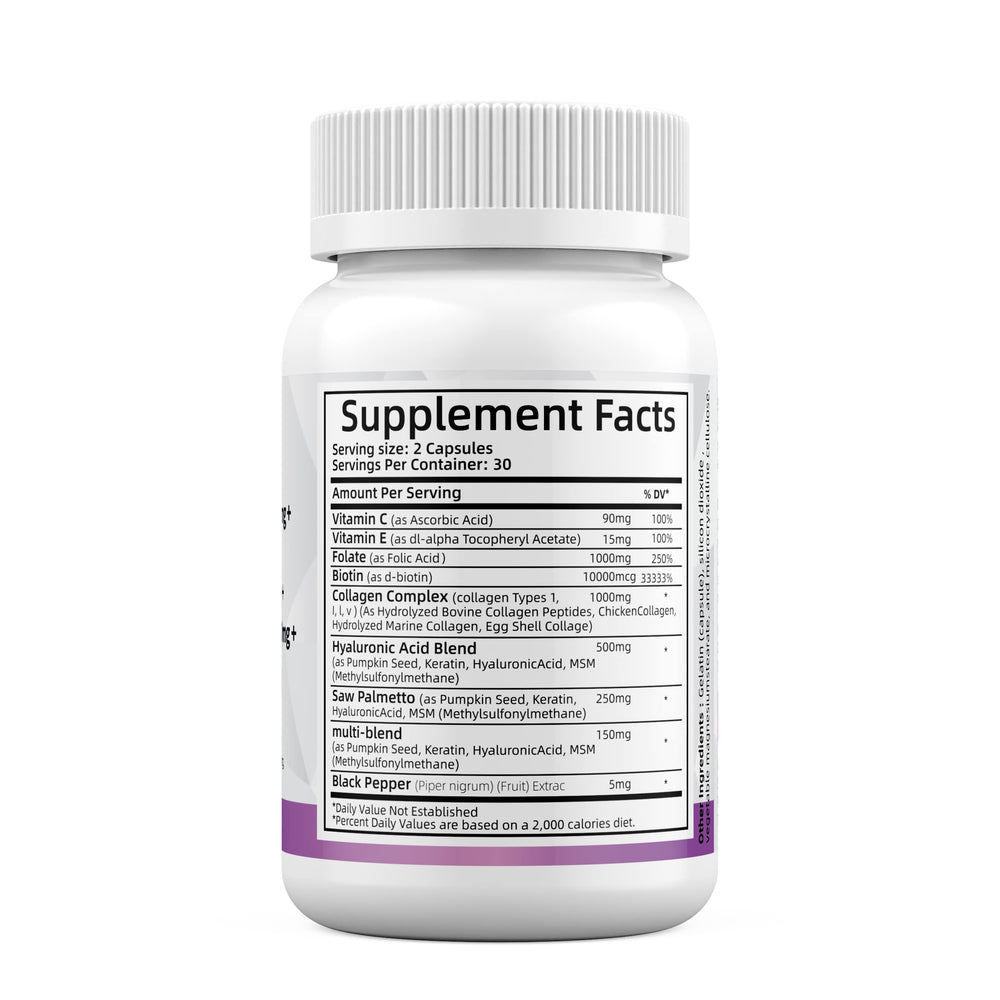 Orelo Super Collagen Blend packaging on shelf implies premium care.