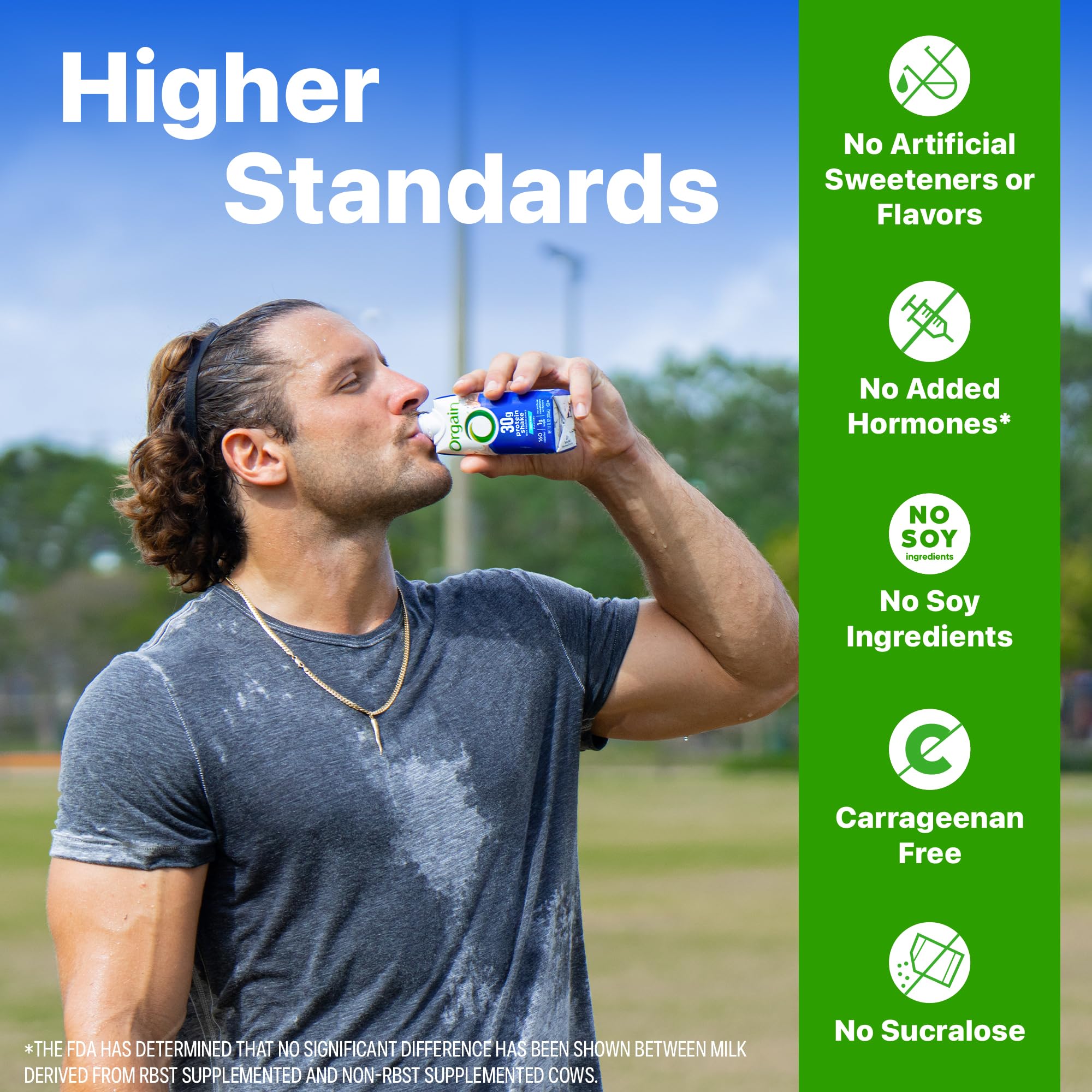 Orgain 12-pack ready-to-drink packaging for bulk weekly nutrition