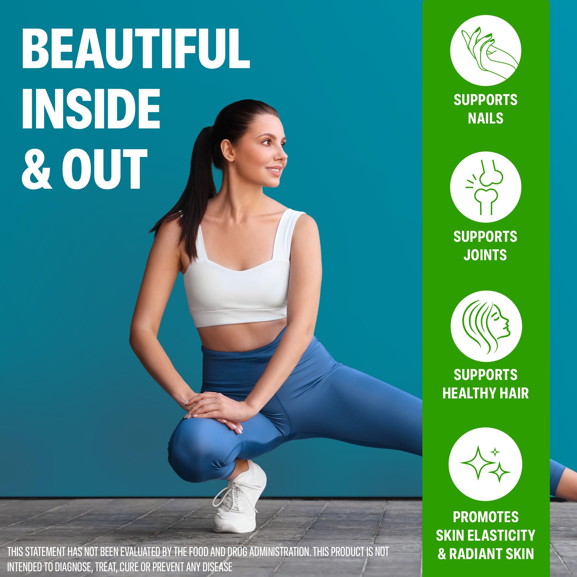 Orgain collagen peptides chocolate smoothie-blend added to a glass