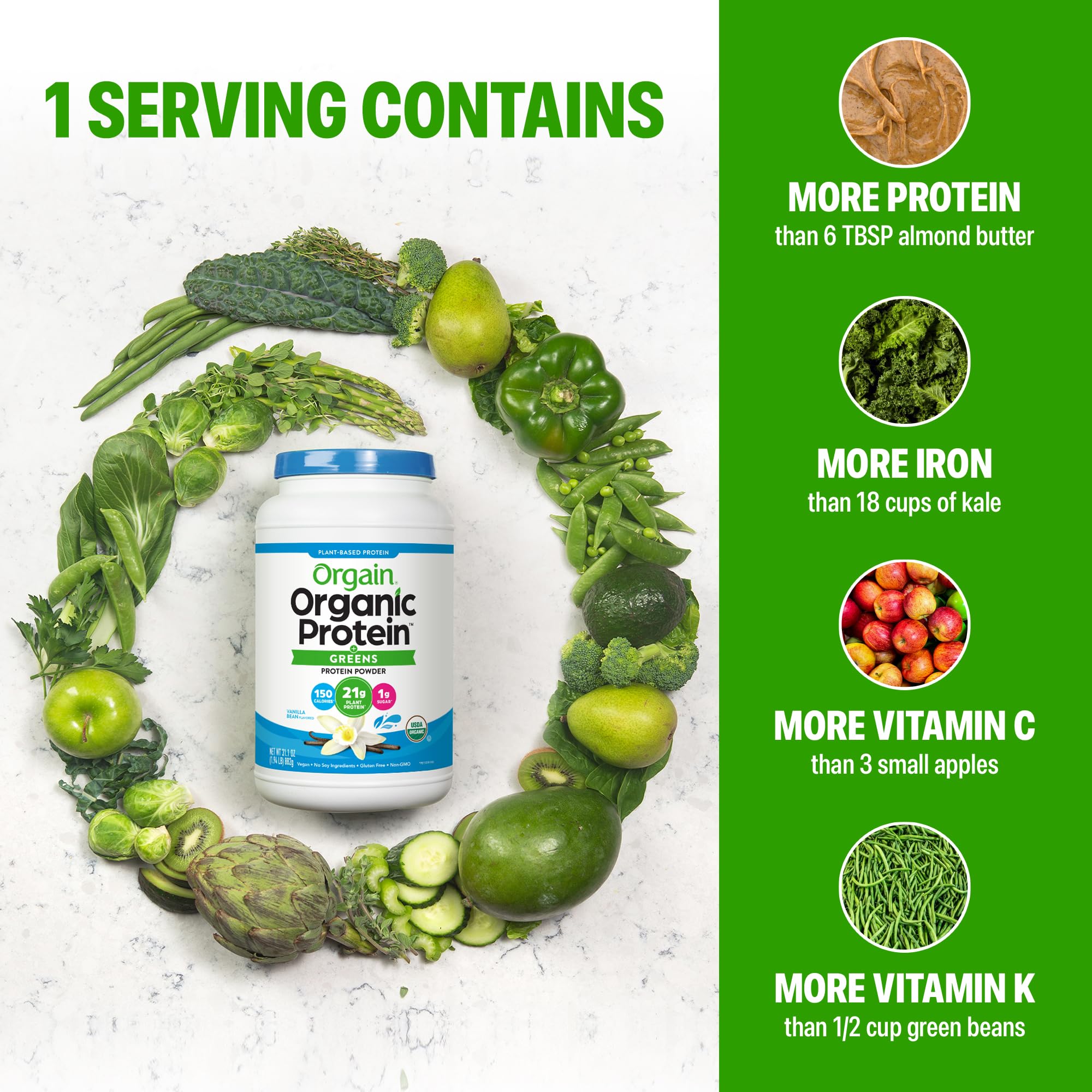 Orgain gluten-free and dairy-free certifications reassure clean ingredients