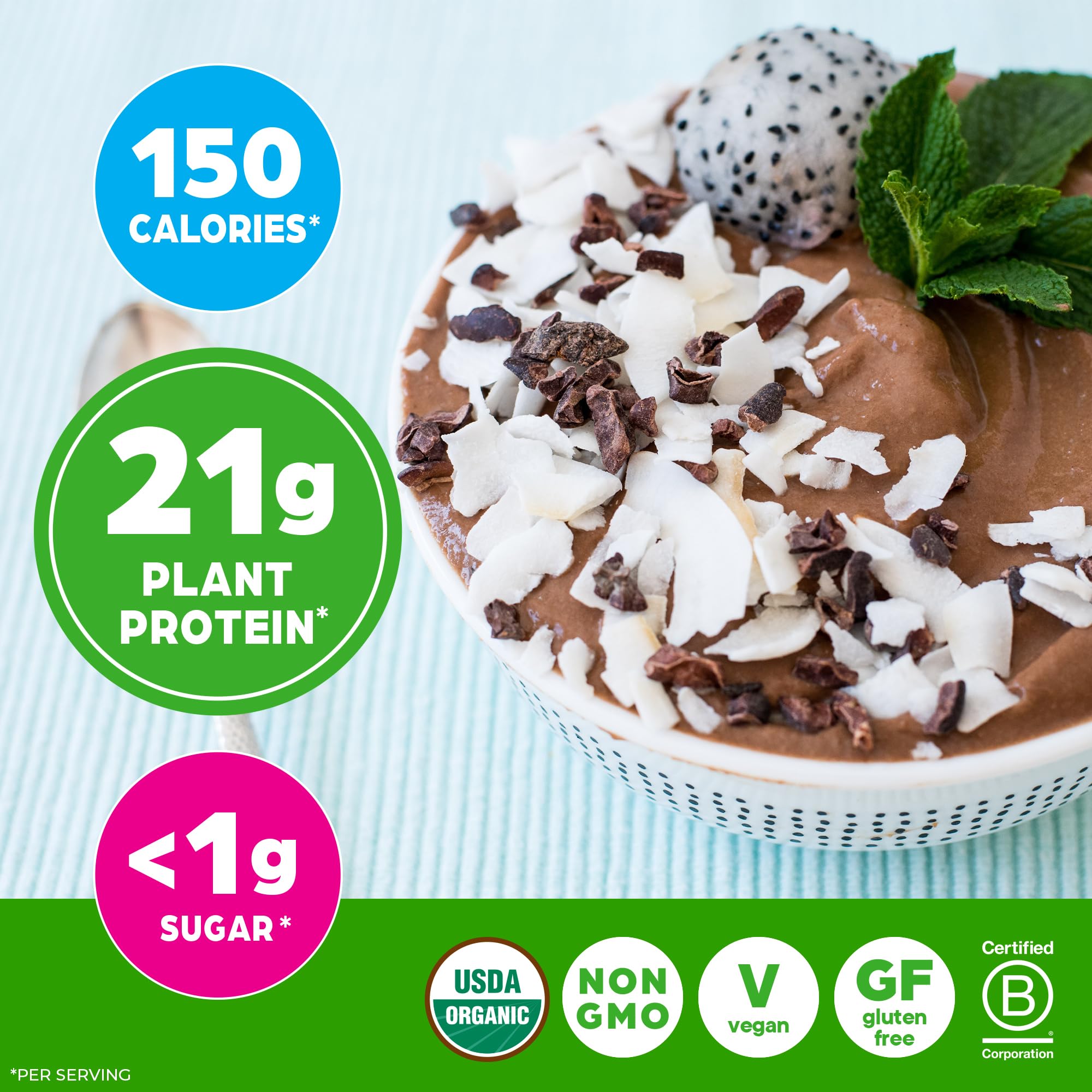 Orgain ingredients used in overnight oats for a protein boost