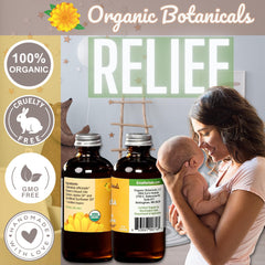 Organic Botanicals Calendula Oil for pets may soothe itchy skin on cats and dogs.