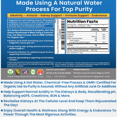 Kidney Restore organic certification icon signals certified organic use