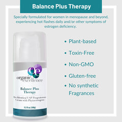 Balance Plus Therapy application-forearm highlights quick absorption.