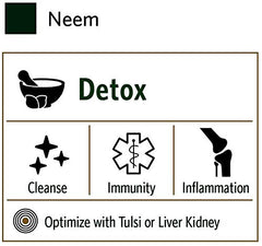 ORGANIC INDIA neem capsules beside skincare routine setup