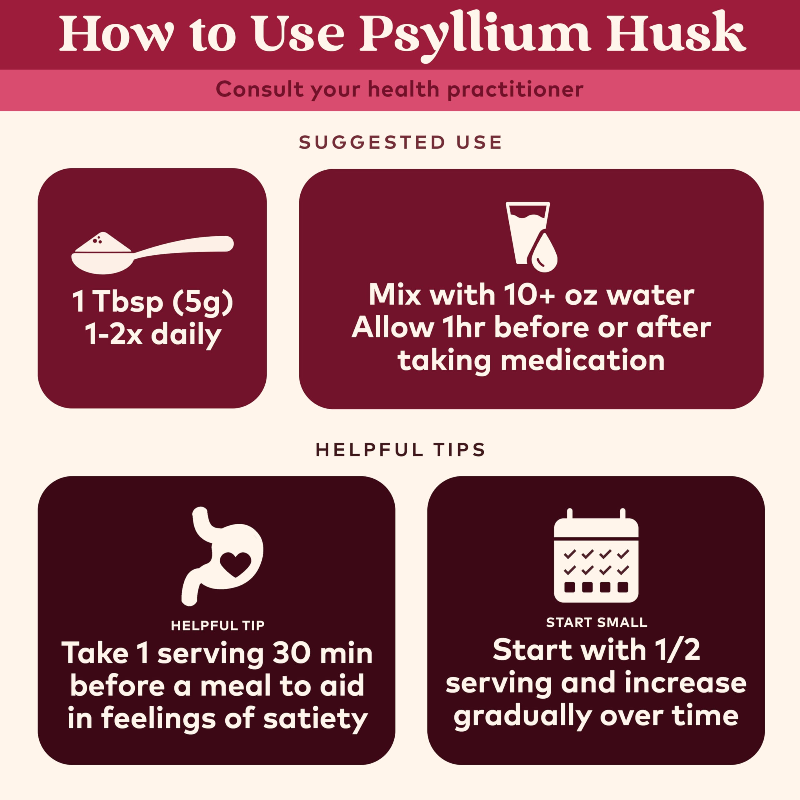Organic India Psyllium Husk Powder blended into a smoothie for fiber enrichment.