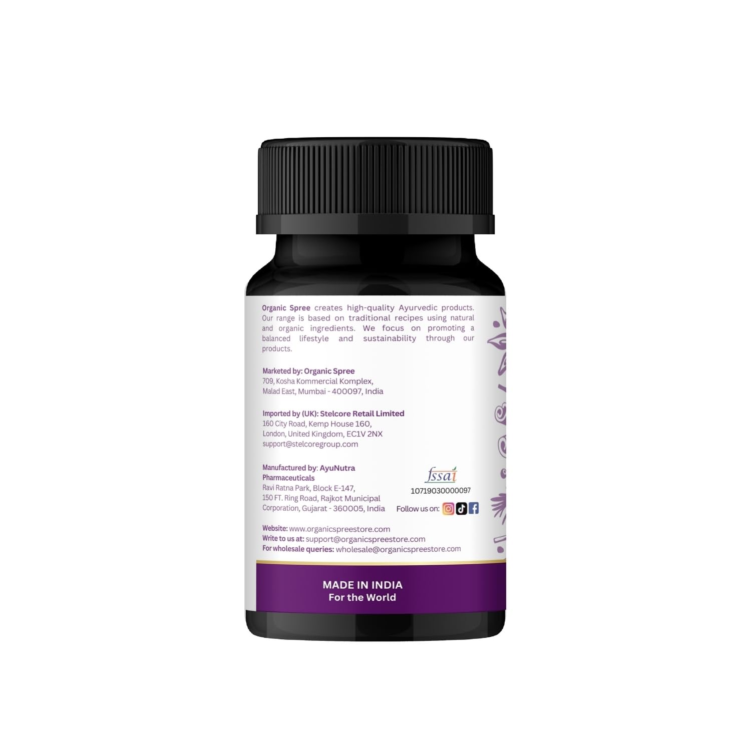 Organic Spree Medohar Guggulu daily use routine supports ongoing wellness.