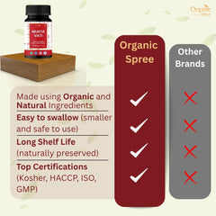 Organic Spree Mukta Vati storage directions for a cool, dry place