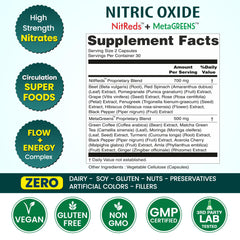 Organic Veda NitReds capsules closeup for daily circulation support