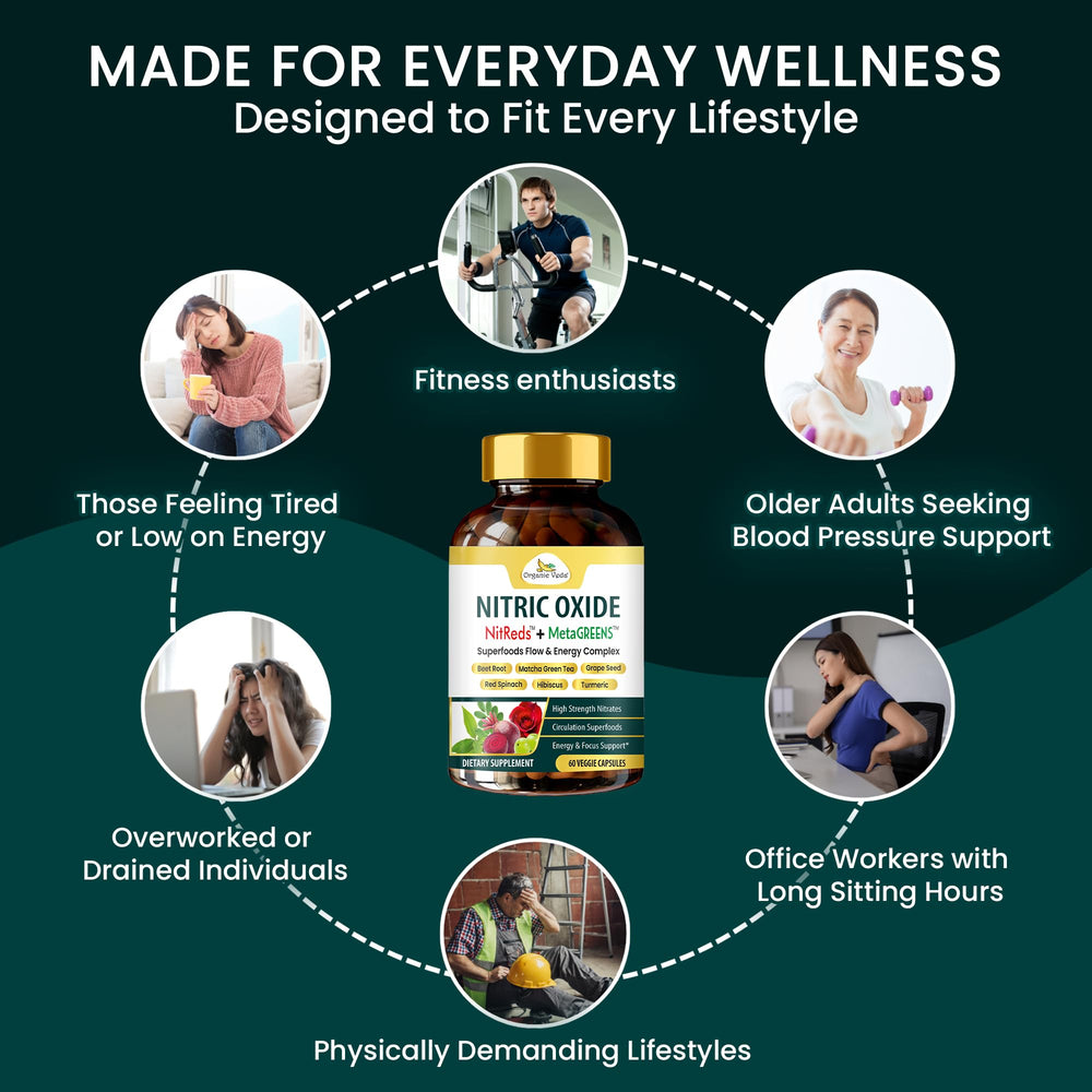 Organic Veda Pomegranate Hibiscus polyphenols image hinting cardiovascular-support polyphenol blend