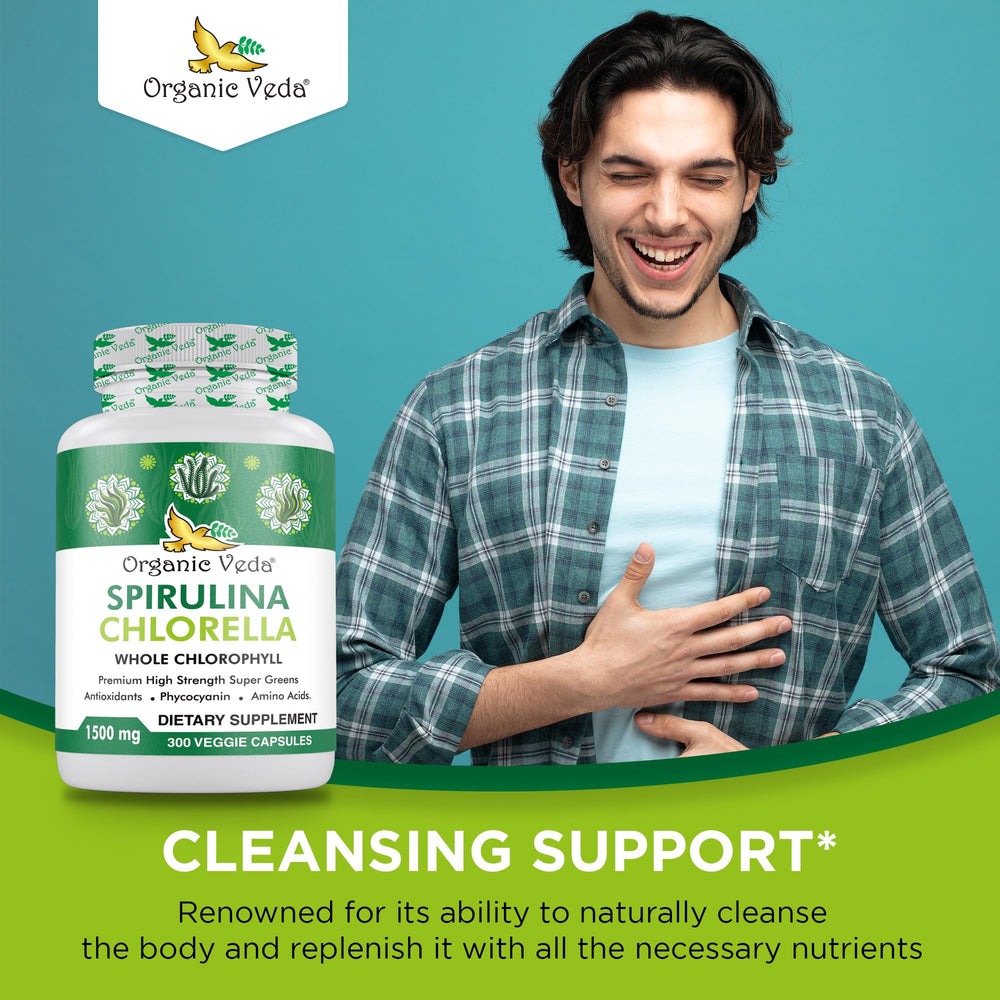 Sealed Organic Veda packaging preserves freshness.