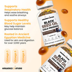 Organics Nature Non-GMO vegan label on packaging.