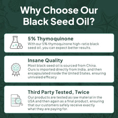 Organics Ocean Better Black Seed Oil packaging emphasizes organic purity for everyday wellness.