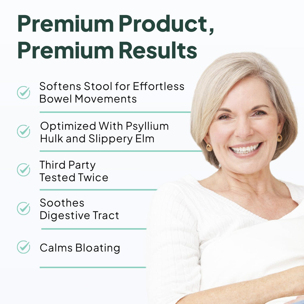 Organics Ocean Better Fiber pour shows easy-to-use daily dosage and convenience.