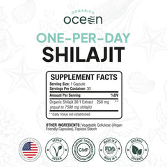 Organics Ocean High-Elevation Shilajit shows rugged Himalaya origin